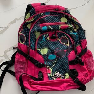 High Sierra | Women’s XL Pink Hiking College Backpack Sunglasses Print
